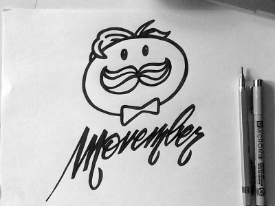 Lettering Movember lettering lettrage movember type typographie typography