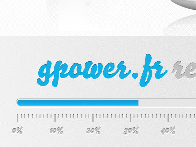 Gpower.fr - Coming Soon page design html5css3 web