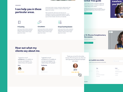 HappyCoaching - Coaching Website Template coaches consulting design figma webdesign webflow webflow template website template