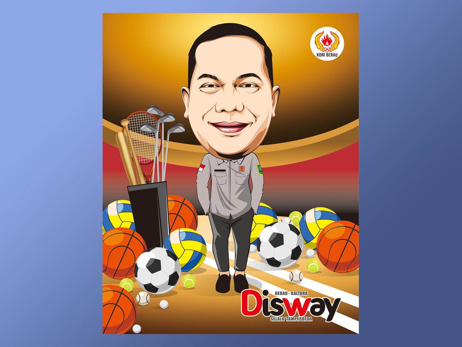 Vector Caricature by Surya Adji Permana on Dribbble