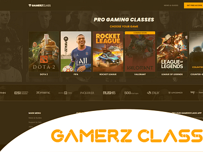 Video Gaming Classes design logo
