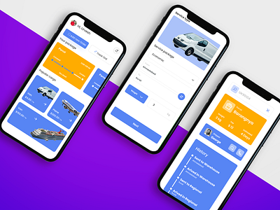 Ship Hub App | Shipping Mobile App | Web And App Design app design app development canada clean ui design graphic design mobile app design mobile application mobile application design mobile design ship hub shipping hub design ui uidesign uiux website design