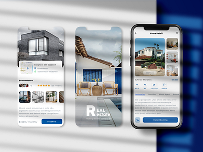 Real Estate UI Design | Mobile App UI Design