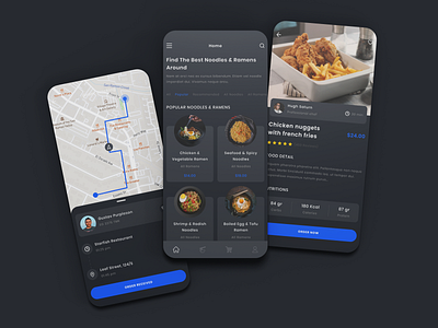 Food Delivery Mobile App UI | Application UI Design
