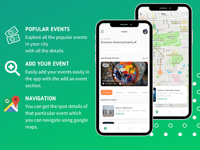 Event Booking App UI Design | Application UI Design