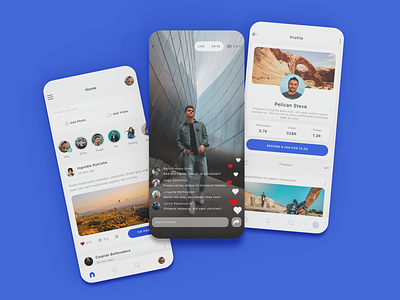 Subscription-Based Social Media App UI Design | App UI Design app design app development design mobile application social media social media app ui