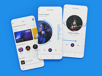 Music Player Mobile App | Mobile App Design