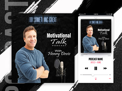 Podcast Cover adobe illustartor adobe photoshop branding design graphic design illustration