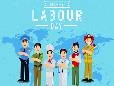 labour day blue sky design dunia font graphic design hari buruh labour day pekerja sky