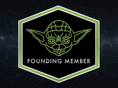 Yoda badge crest illustration star starwars unicef vector wars yoda