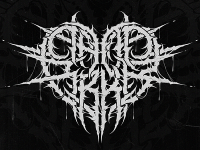 Deathcore/deathmetal logo - Thot BRKR art band brand branding death deathcore deathmetal graphic design logo metal rock music paint photoshop rock