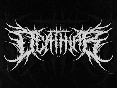 Deathcore/deathmetal logo - Deathlab art band branding death deathcore deathmetal design graphic graphic design logo metal rock music paint photoshop rock