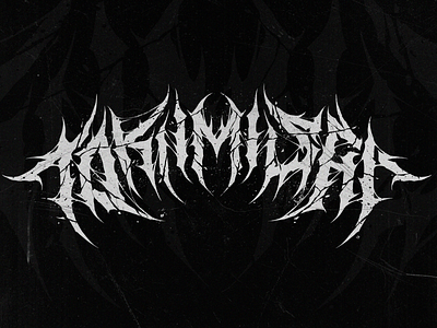Deathcore/deathmetal logo - Tokiimishi art band black branding death deathcore deathmetal design graphic design logo metal rock music paint photoshop rock