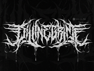 Deathcore/deathmetal logo - Divine Grime art band branding death deathcore deathmetal design graphic design logo metal rock music paint photoshop psd rock