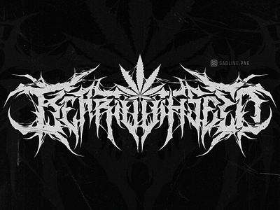 Deathcore/deathmetal logo - Bear tooth seed art band branding death deathcore deathmetal design graphic design logo metal rock music paint photoshop psd rock