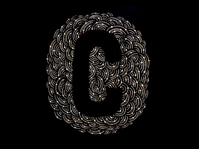 C is for Cosmos c contrast cosmic cosmos detail lettering line scratchboard space typography