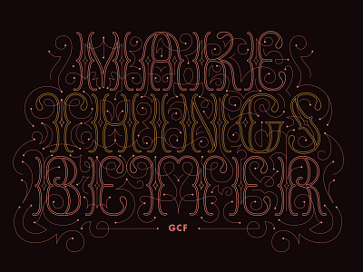 MTB Final custom type details hand lettering lettering ornaments swashes type