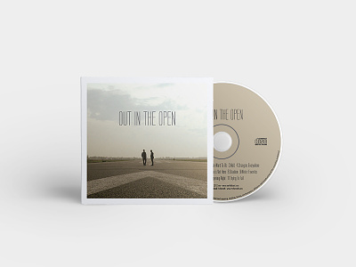 Album cover "Out in the Open" from the band EAR cd artwork cd cover graphic design photography