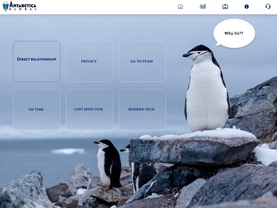 Antarctica Global - Website Redesign