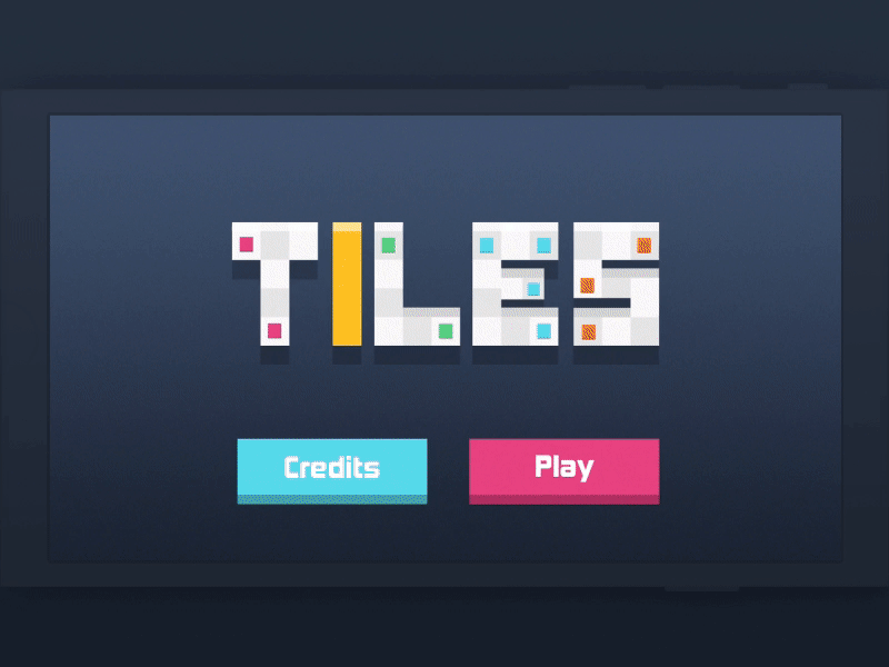 Tiles Puzzle - Gameplay fun game interface isometric levelup puzzle strategy ui