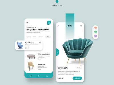 Mobile experience design concept product
