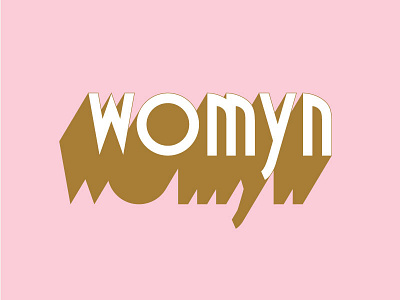 Womyn Enamel Pin