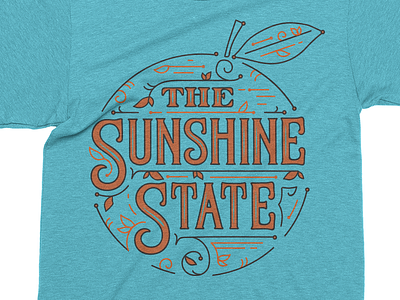 50 States Apparel | Florida Slogan Tee @serif