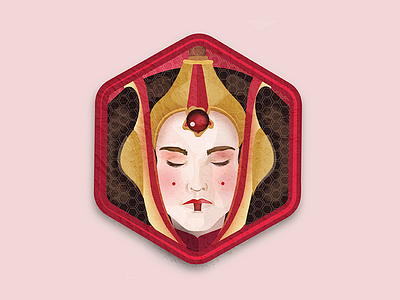 May the Fourth Be with You episode2 illo illustration maythefourth padme princess starwars texture type typography