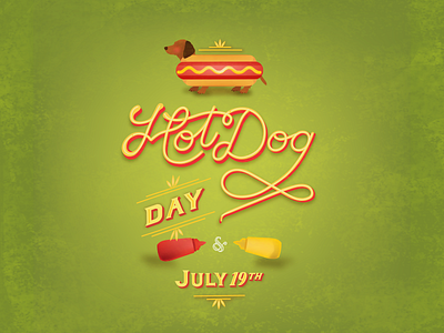 Hotdog Day | July Babies Collaboration