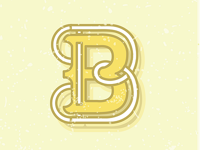 B 36daysoftype brand dropcap logo type typography