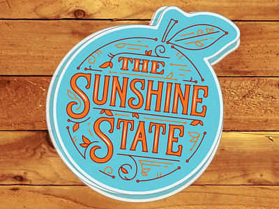 Sunshine State Roll Stickers