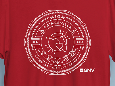 AIGA Gainesville Tshirt Concept