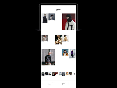 8DIVISION behance branding dribbble ecommerce fashion interface logo minimalism shop store typography ui ux web web design website