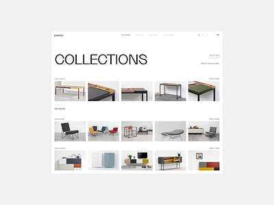 Pastoe architecture behance branding dribbble furniture interface interior logo minimalism studio typography ui ux web web design website