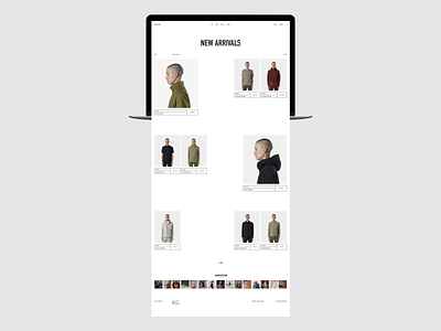 Norse Store behance branding dribbble ecommerce fashion interface logo minimalism shop store typography ui ux web web design website