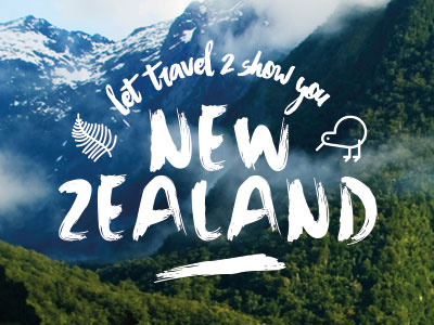 Let Travel 2 Show You New Zealand kiwi line new zealand travel type typography