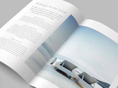 Simply Luxury Long Haul by Travel 2 Brochure Spread