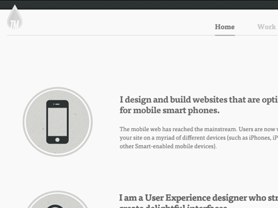 Site redesign idea clarity content first minimal mobile first redesign responsive
