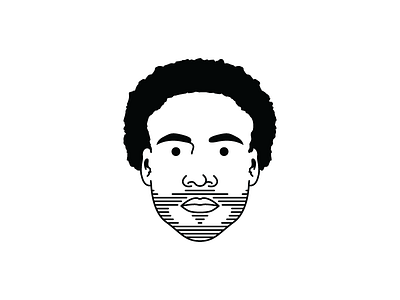 Childish Gambino Scruffed Up Decal