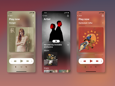 Music Player & DailyUI 009