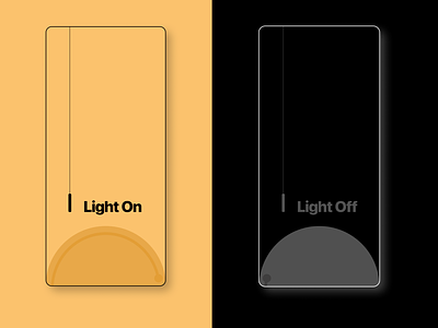 On/Off Switch & Daily UI 015 app color design illustration ui ux vector