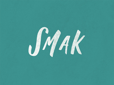 Smak Lettering