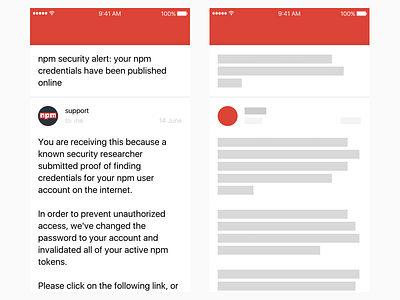 Gmail Wireframe for iPhone 5