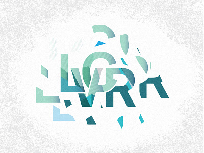 LVCR (WIP) brand christian color conference geometric geothermal awesomeness lines logo wip youth