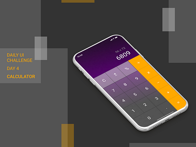 Daily UI Calculator 004 app dailyui design designchallenge mobile ui uichallenge uiux ux webdesign website
