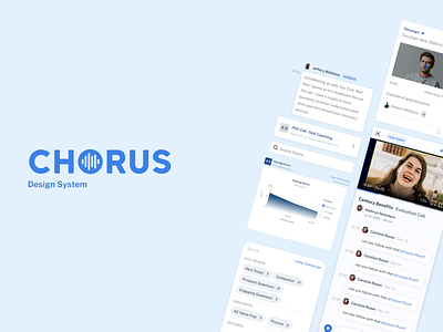 Chorus.ai - Design System app branding chorus chorus.ai design product design ui user experience