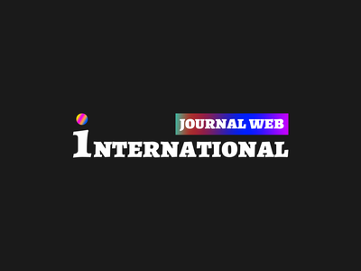 Journal web international Logo design