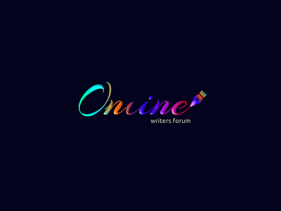 Online Writers Forum - Modern Logo Design