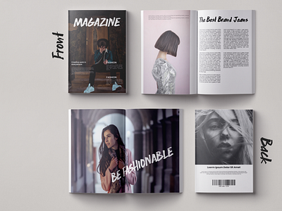 Magazine Design branding catalog creative design eye catchy graphic design ui ux