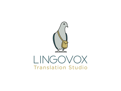 LingoVox branding custom type illustration logo